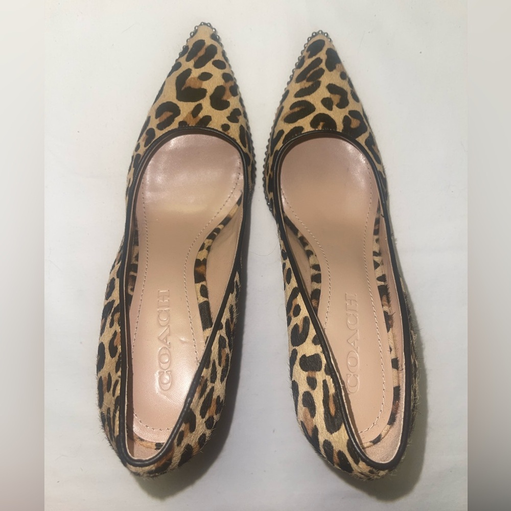 Coach Animal Print Women's Flats